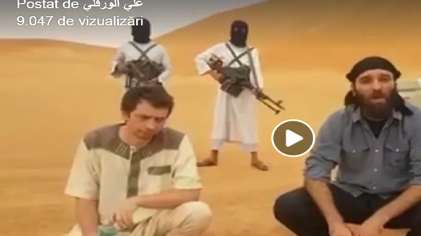 Primele imagini VIDEO cu românul răpit în Libia. Ce solicită TERORIȘTII de la guvernul român. MAE: verificăm, în regim de URGENȚĂ, autenticitatea materialului