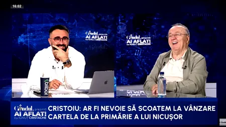 Ideea lui Ion Cristoiu despre ce am mai putea vinde: „Avem o serie de obiecte pe care le putem trimite la o expoziție, ni le FURĂ și luăm bani”