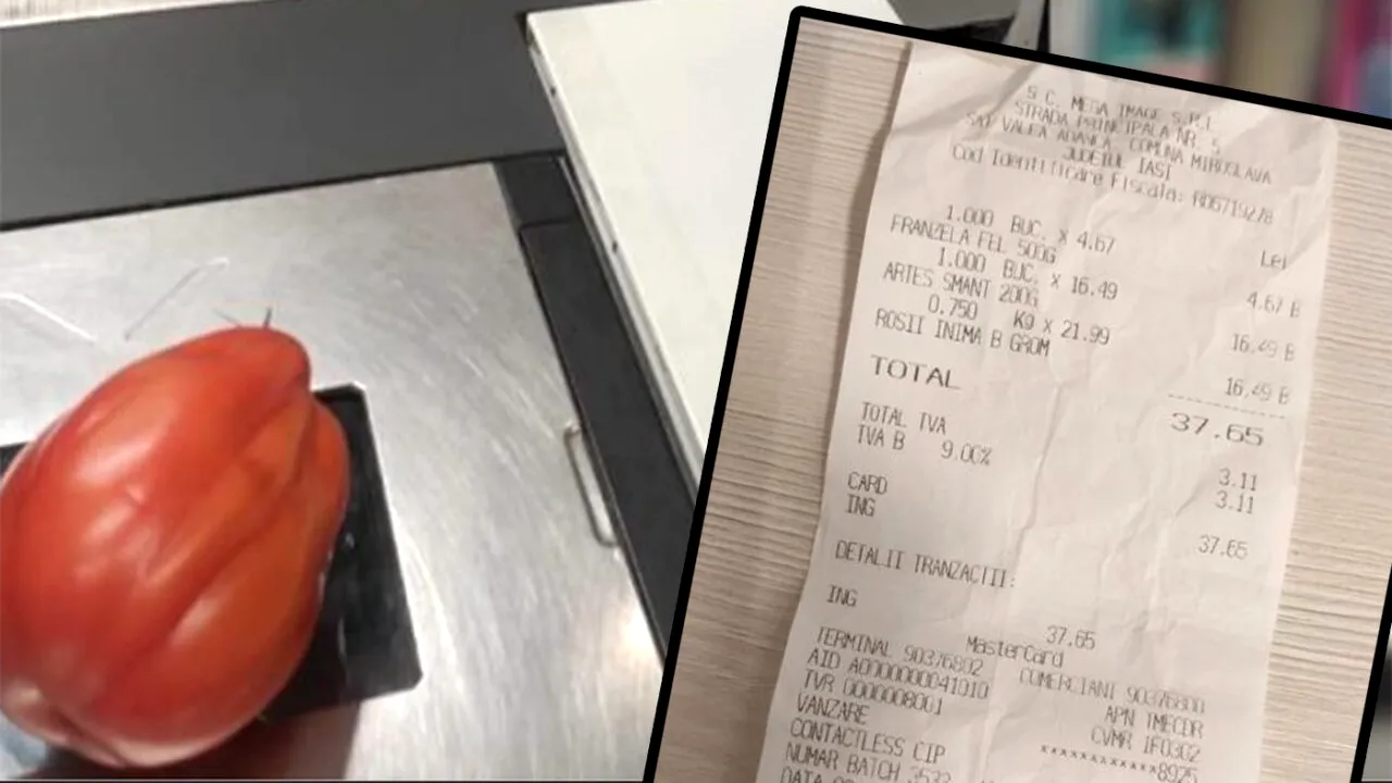 O ieșeancă a cumpărat o roșie de 750 grame, la 16,49 lei, din Mega Image. Câte grame avea, de fapt, și cum a fost păcălită