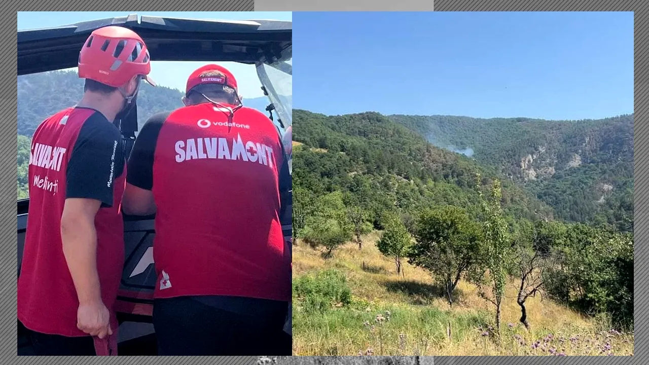 Eforturile pentru stingerea INCENDIULUI izbucnit în pădurea din zona localității Șvinița continuă. S-au adus și drone cu termoviziune