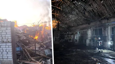 Atac masiv cu drone rusești asupra Ucrainei: locuințe distruse în Harkov, Krivoi Rog și regiunea Odesa. Mai multe persoane au fost rănite