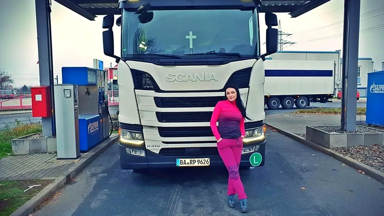Cea mai frumoasă șoferiță din România | Ilie Matei - „Omul șoselelor