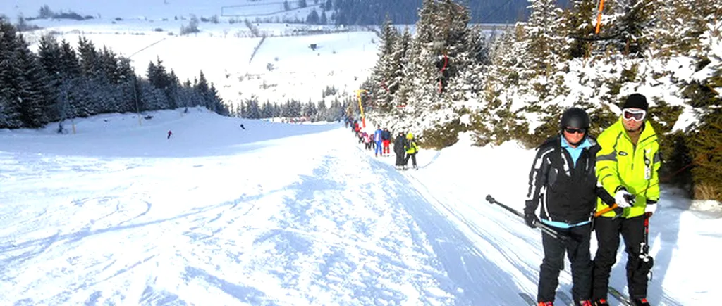 Cea mai ieftină pârtie de schi din România. Tarifele sunt de trei ori mai mici față de Valea Prahovei