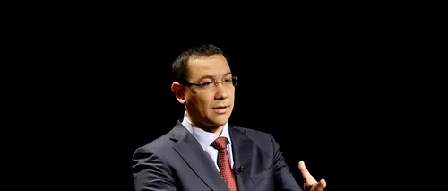 Ponta: Reintrarea în recesiune nu va afecta majorarea salariilor bugetarilor