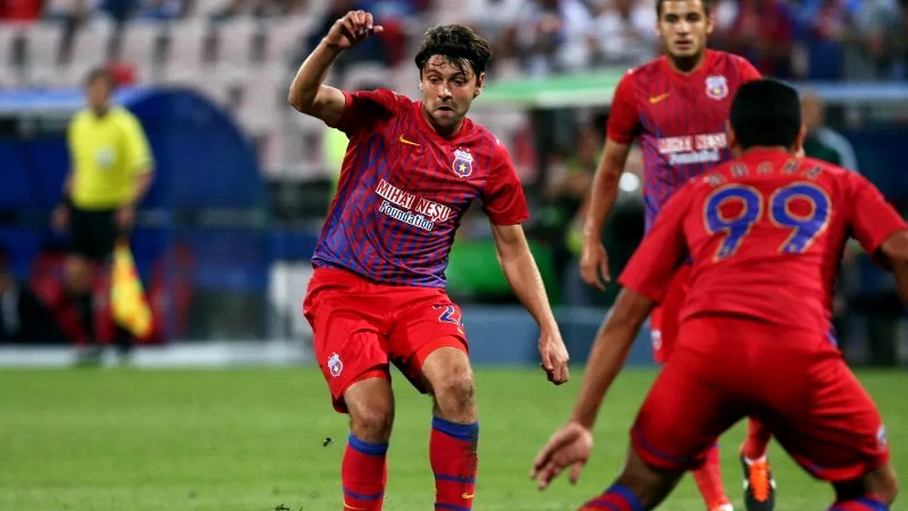 STEAUA - OȚELUL 2-1 în etapa a 7-a din LIGA 1
