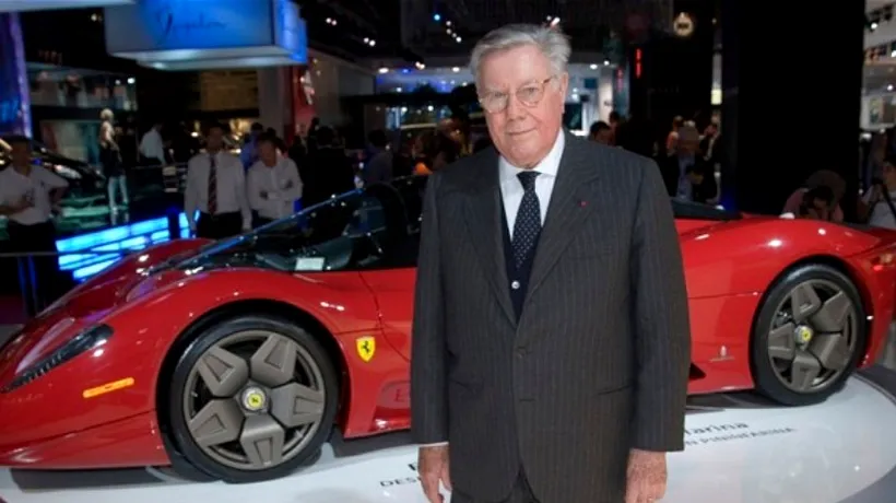 Celebrul designer al Ferrari, Sergio Pininfarina, a murit