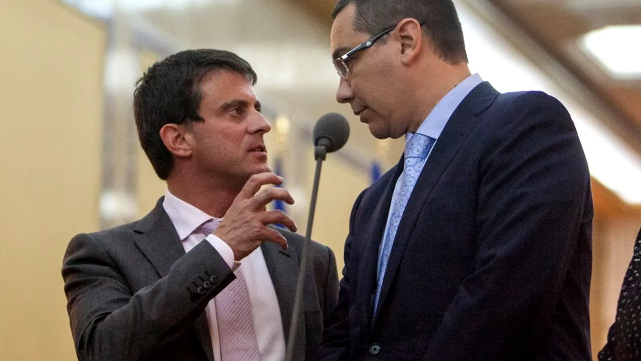 Scrisoarea pe care Victor Ponta i-a trimis-o azi premierului francez, după tragedia din redacția Charlie Hebdo