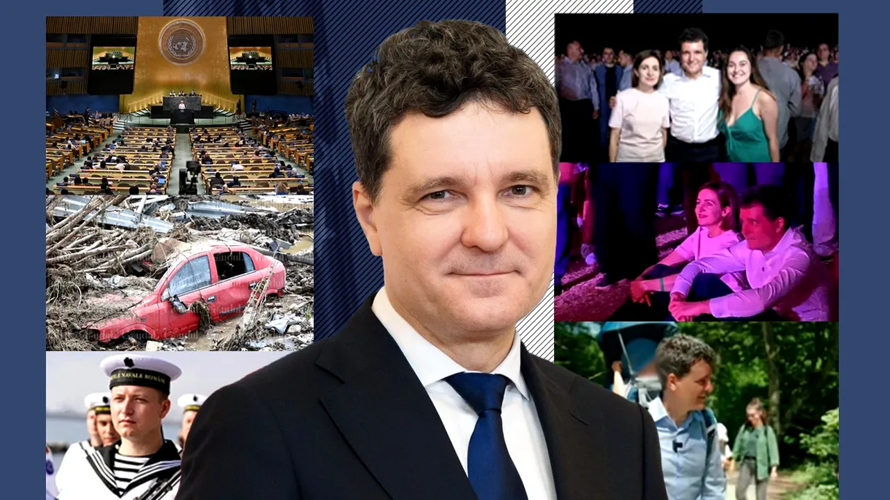 Președintele DANU! NU a mers la reuniunea ONU, NU a vorbit cu sinistrații de la Broșteni, NU a fost la Ziua Marinei. A zis DA de 3 ori Moldovei, în 3 luni, DA drumețiilor, DA la nuntă. Prioritățile bizare ale președintelui Nicușor DANU