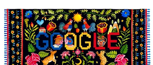 DOODLE GOOGLE de Ziua României. Cum aniversează Google 1 decembrie 