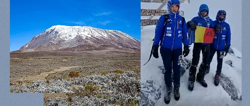 Tricolorul, pe Radarul Africii. Paralimpicii români au cucerit Kilimanjaro de 1 Decembrie. Drapelul flutură la cel mai înalt nivel