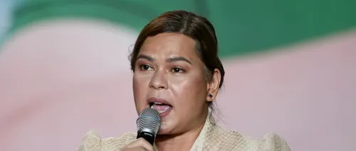 Sara Duterte, vicepreședintele din Filipine, anunț ULUITOR! A angajat un asasin pentru a-l ucide pe președinte, dacă ea va fi omorâtă