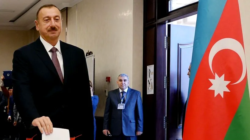 Băsescu i-a transmis un mesaj de felicitare lui Ilham Aliyev, reales președinte al Azerbaidjanului