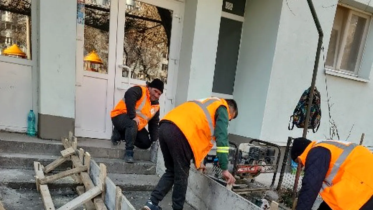Rampe pentru accesibilitate fără obstacole în Sectorul 5
