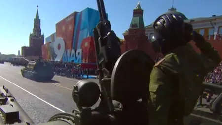 VIDEO. Paradă militară marcând înfrângerea nazismului la Moscova, pe fundalul crizei cu Ucraina. DECLARAȚIA lui Putin
