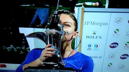 SIMONA HALEP A CÂȘTIGAT TURNEUL DIN DUBAI. Halep - Pliskova 6-4, 7-6