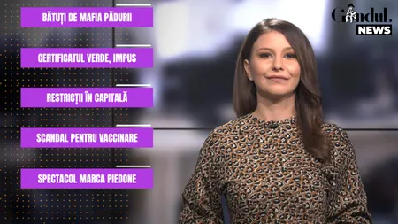 GÂNDUL NEWS. Am putea avea noi restricții în Capitală, după ce s-a depășit pragul de două cazuri de Covid-19 la mia de locuitori (VIDEO)