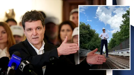 Nicușor Dan a plecat în campanie și a lăsat primăria în HAOS. La tramvaiul 5 a promis că termină lucrarea în februarie, dar l-a tras pe „linie moartă”