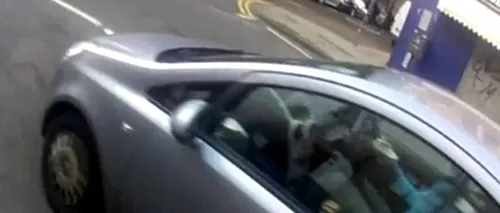 Cum a fost filmat acest șofer din Scoția. VIDEO