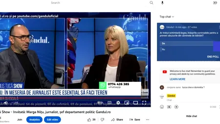 POLL Marius Tucă Show: „Ar trebui schimbată legea și înăsprite controalele pentru a preveni abuzurile din căminele de bătrâni?”