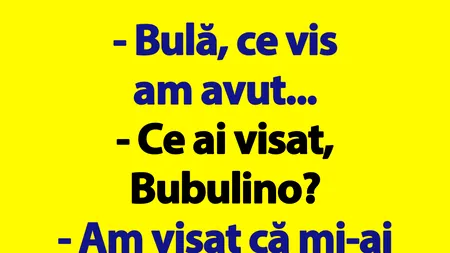 BANC | Bulă, Bubulina și visul de 2.000 de lei