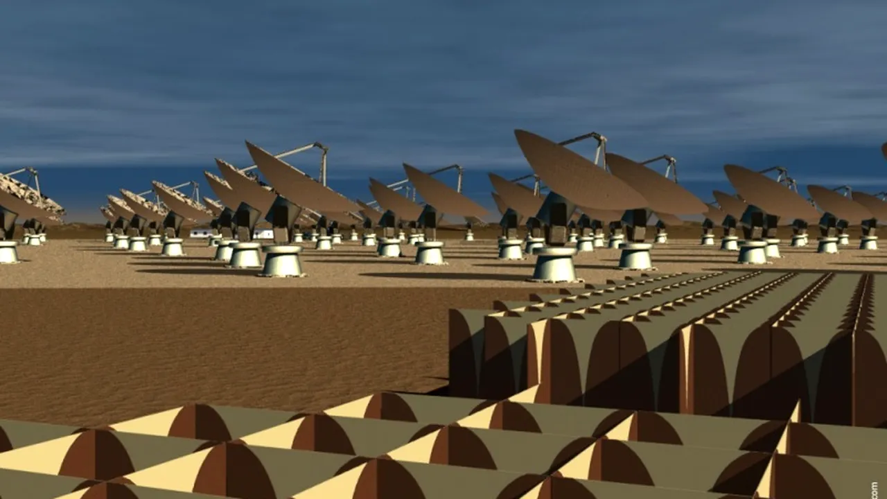 Supertelescopul Square Kilometer Array (SKA) va fi instalat în Africa de Sud și în Australia