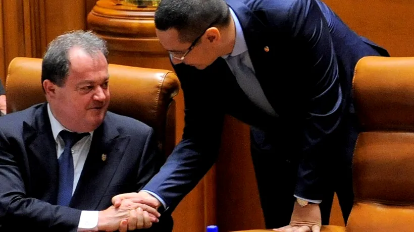 Ponta îl felicită pe Blaga pentru șefia PDL: Sper să putem normaliza relația putere-opoziție