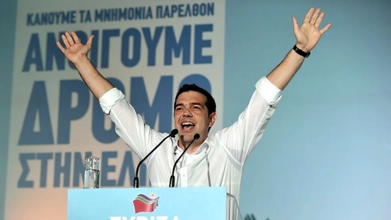 ALEGERI ÎN GRECIA. Alexis Tsipras, liderul Syriza, va fi desemnat premier în această după-amiază