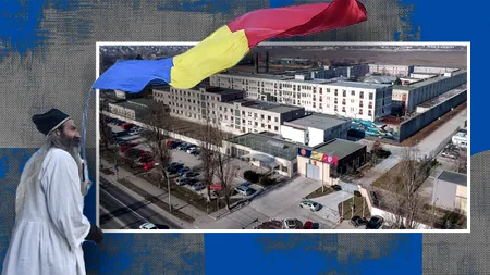 Stegarul dac s-a cățărat pe acoperișul unei clădiri din curtea Penitenciarului Rahova. Ce vrea, de data aceasta, faimosul protestatar