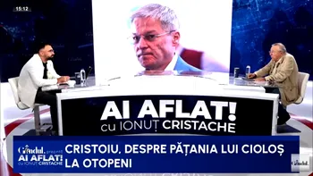 Ion Cristoiu: „El s-a prezentat că e Dacian Cioloș, iar polițistul s-a dus și l-a AMENDAT pe taximetrist”