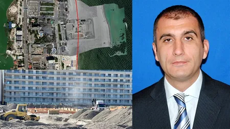 Tupeu de fost parlamentar! Clădire de sute de metri, cu stâlpi de susținere, apărută ca ciuperca după ploaie în mijlocul plajei MAMAIA