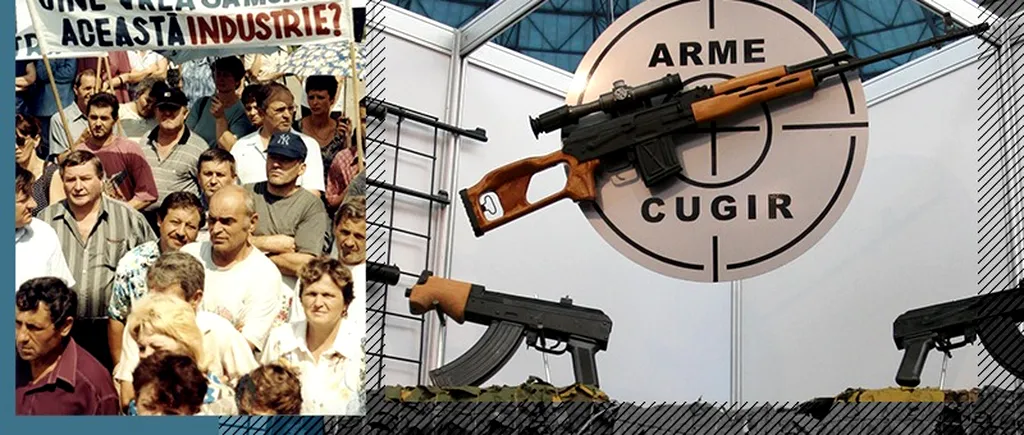 EXCLUSIV VIDEO | Declinul industriei de armament. ”Jaf organizat, ca în pădurile României, a fost și în fabricile de la Cugir”