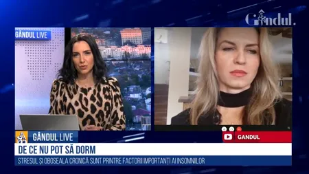 GÂNDUL LIVE. Sfaturi pentru un somn liniștit! Psiholog: Renunțați la smartphone înainte de culcare!