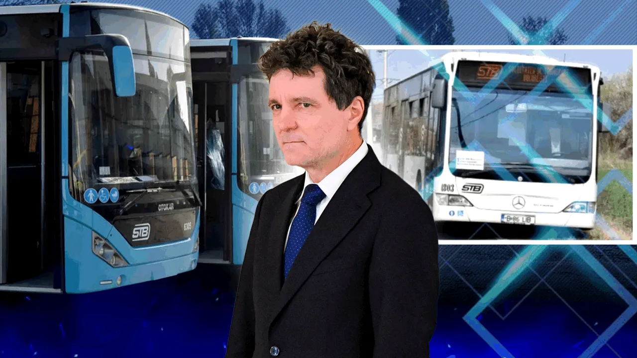Autobuzele Otokar din Capitală pică unul după altul. „Șoferii îngheață în mașini pentru că pornesc foarte greu. Totul pleacă de la Nicușor Dan”