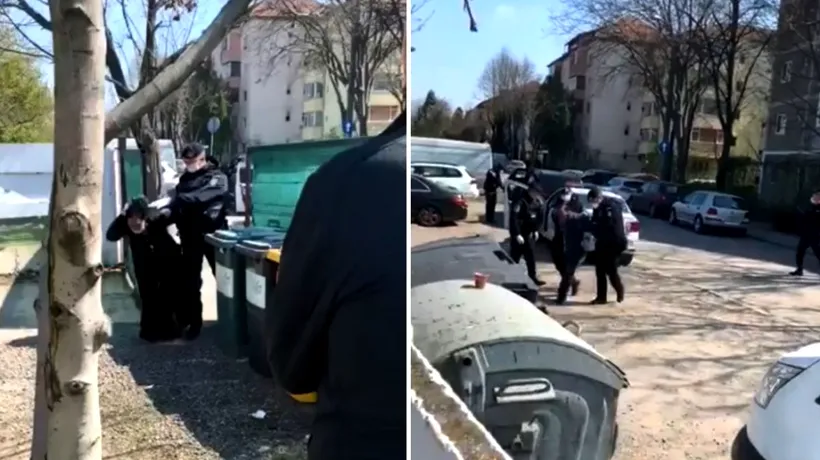 VIDEO. Mai mulți români întorși din strănătate, băgați cu forța de jandarmi în curte: „Oameni buni, filmați!Umărul meu”