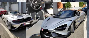 Cum arată cel mai PUTERNIC McLaren LT Spider, considerat un simbol al luxului. Celebrul autoturism a fost adus pentru inspecţie la RAR