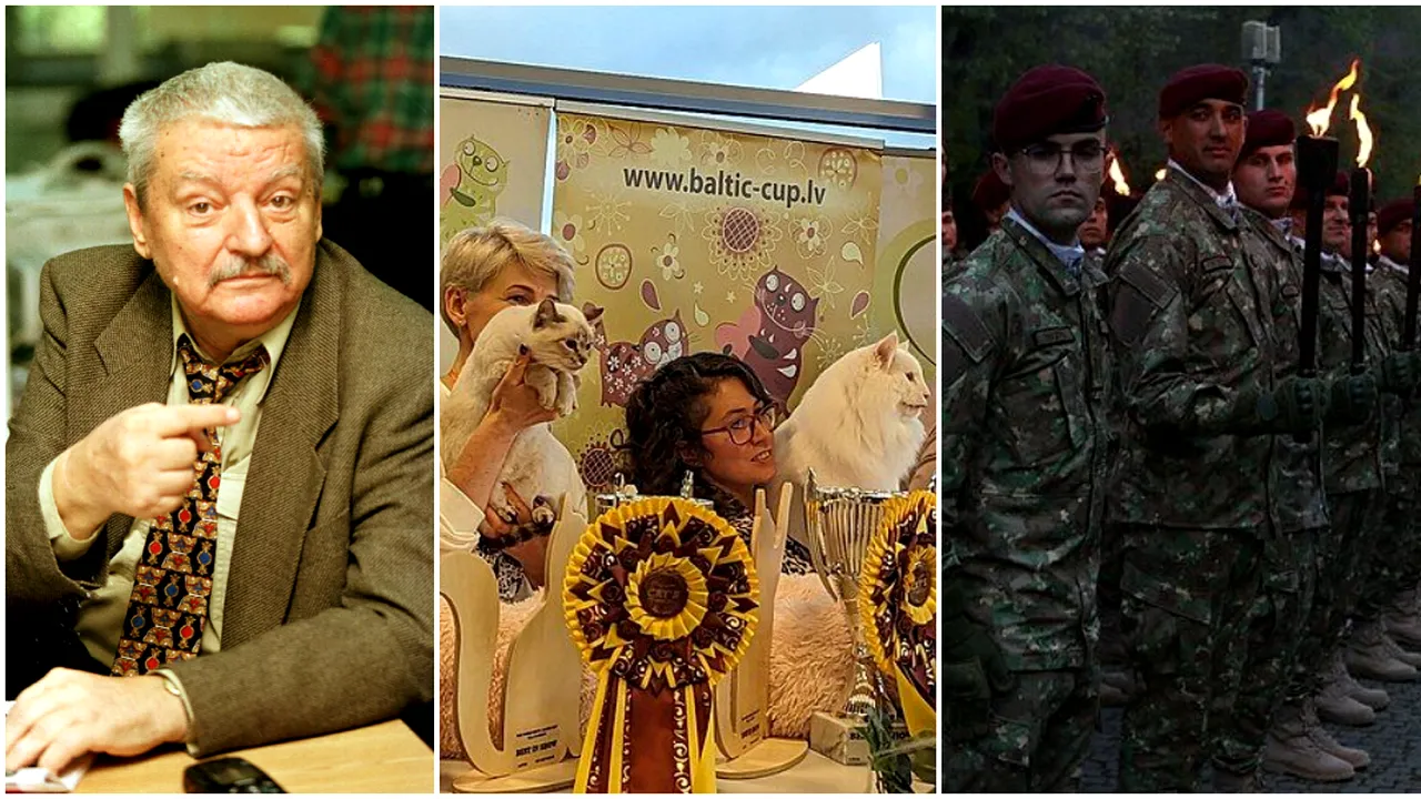 25 OCTOMBRIE, calendarul zilei: 100 de ani de la nașterea lui Ioan Chirilă. Începe Campionatul Mondial de Frumusețe Felină. Ziua Armatei Române