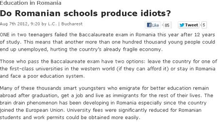 The Economist se întreabă: 