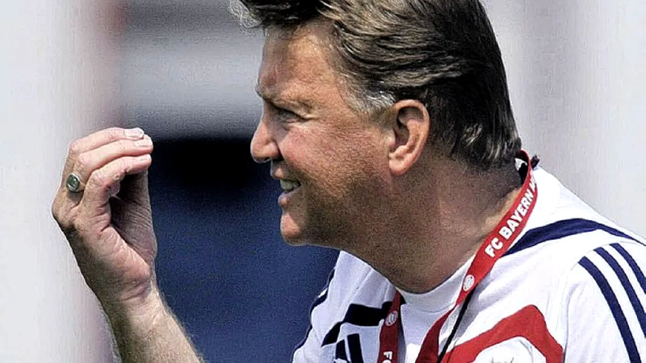 ROMÂNIA - OLANDA. Van Gaal, speriat de 