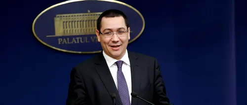 Ponta, despre pesedistul care și-ar fi negociat funcția de premier: E viu, am avut o discuție 