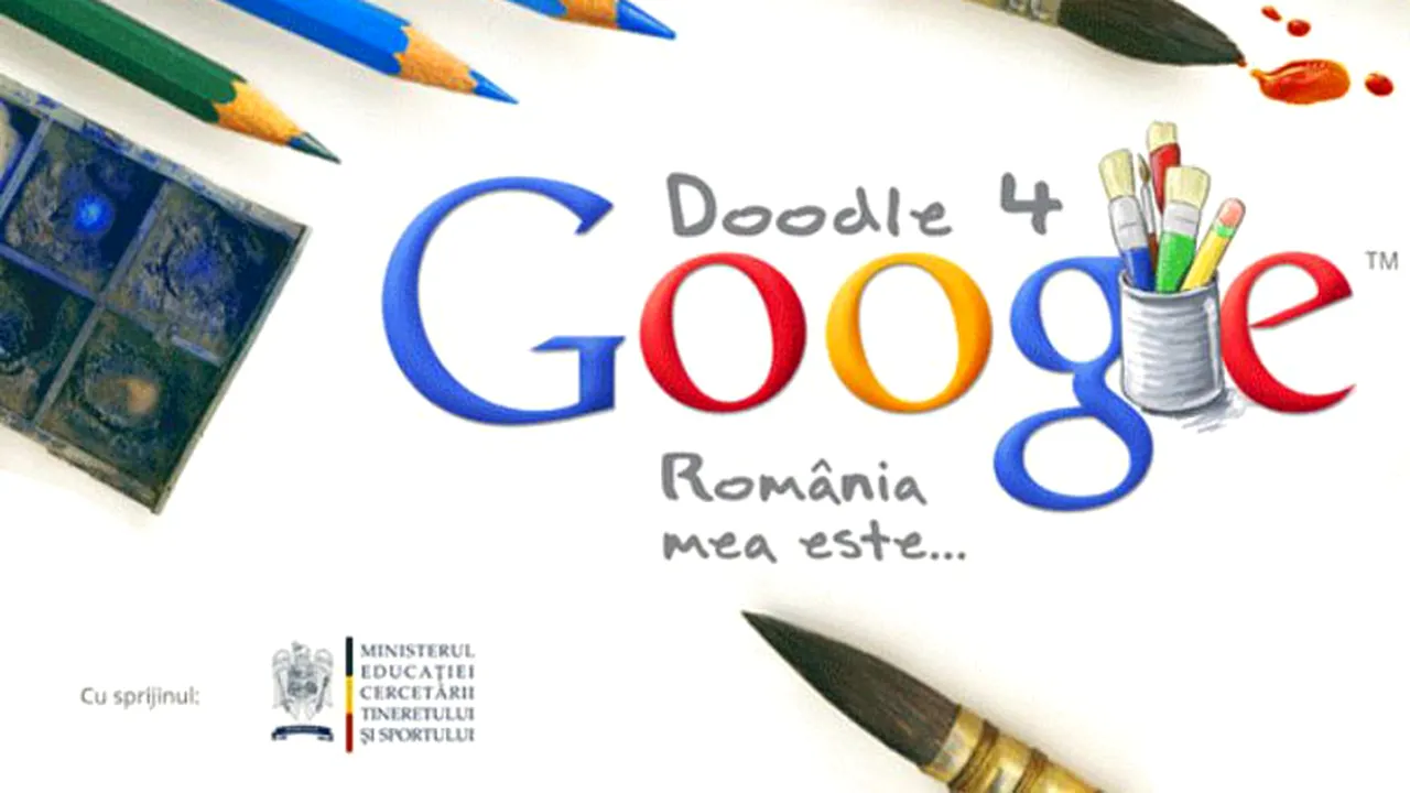 DOODLE 4 GOOGLE - ROMÂNIA MEA ESTE. Cum s-a desfășurat concursul în urma căruia Google a selectat doodle-ul pentru 1 decembrie