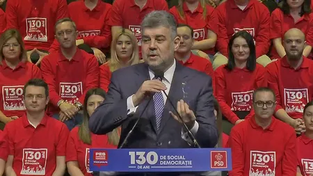 VIDEO: 130 de ani de la crearea PRIMULUI partid social democrat în România / Marcel Ciolacu: PSD a trecut testul guvernării