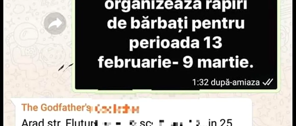 Bancul de marți | Firmă serioasă organizează răpiri de bărbați pentru perioada 13 februarie - 9 martie