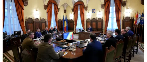 Klaus Iohannis a convocat CSAT / Consiliul a dispus măsuri de întărire a Forțelor Armate Române