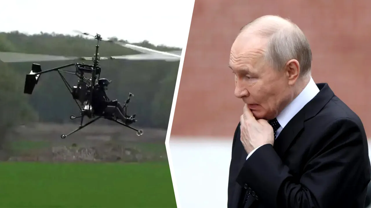 ATV aerian. Rusia dezvoltă un micro-elicopter care poate fi asamblat în 30 de minute. Operatorii de drone, antrenați să-l piloteze peste câmpurile de mine din Ucraina