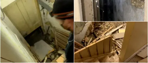 VIDEO | Ce a găsit o femeie sub scările din locuința sa a speriat-o rău. Descoperirea i-a tăiat respirația