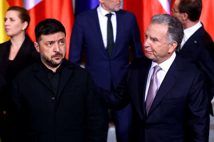 Volodimir Zelenski și Steve Witkoff