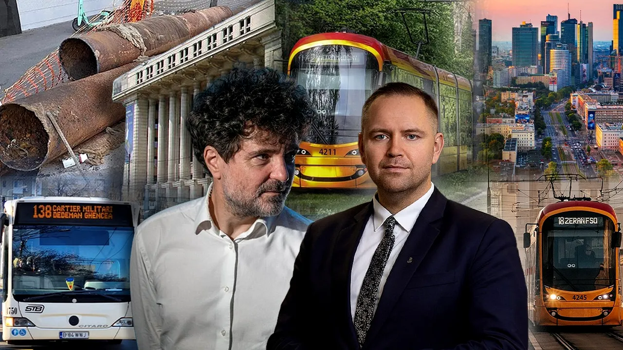 Două foste capitale comuniste, două direcții diferite. În timp ce Varșovia înflorește și devine un oraș al viitorului, Bucureștiul este blocat în timp, murdar, aglomerat și condamnat la subdezvoltare. Iar în plină campanie electorală, ca niciodată, nu se aude nicio promisiune, nu se dezbate niciun proiect