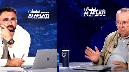 Ion Cristoiu: „Nicușor DAN nu știe că a devenit președinte”