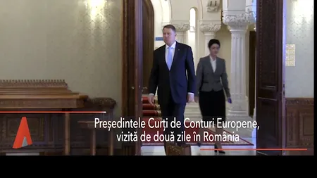 Președintele CURȚII DE CONTURI EUROPENE începe o vizită oficială de două zile la București, în contextul preluării de către România a Președinției Consiliului UE
