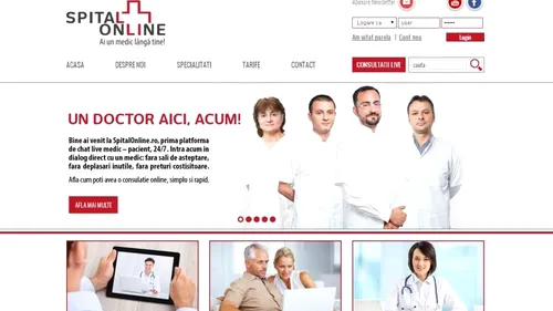 S-a lansat SpitalOnline.ro, o platformă de live chat medic - pacient. Cât costă o consultație
